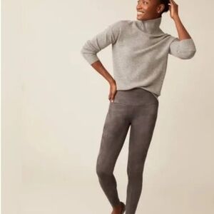J.McLaughlin Gray Suede Like Leggings